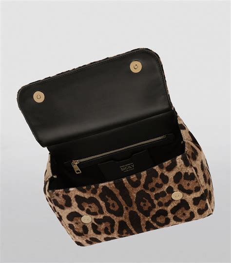 leopard dolce gabbana bag|dolce and gabbana cosmetic bag.